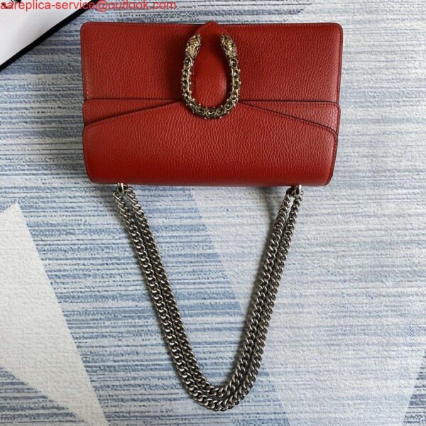 Replica Gucci 400249 Dionysus Shoulder Bag Red 4