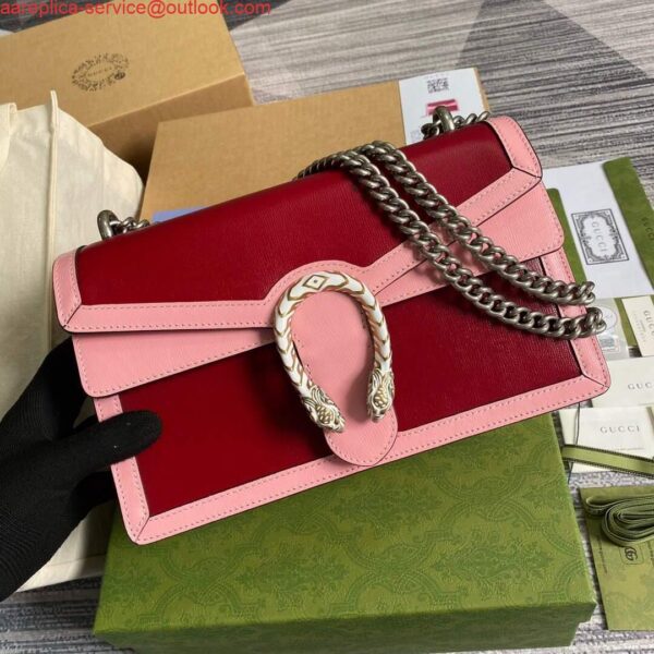 Replica Gucci 400249 Dionysus Shoulder Bag Red Pink 3