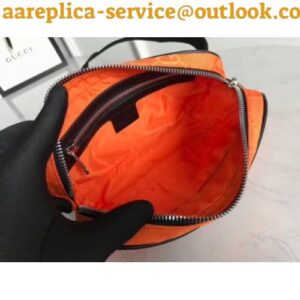 Replica Gucci Off The Grid Belt Bag In Orange GG Nylon 2