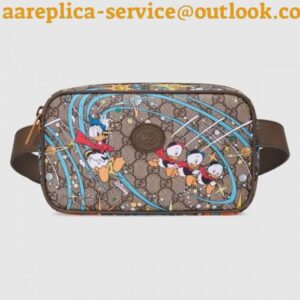 Replica Gucci x Disney Donald Duck Print Belt Bag