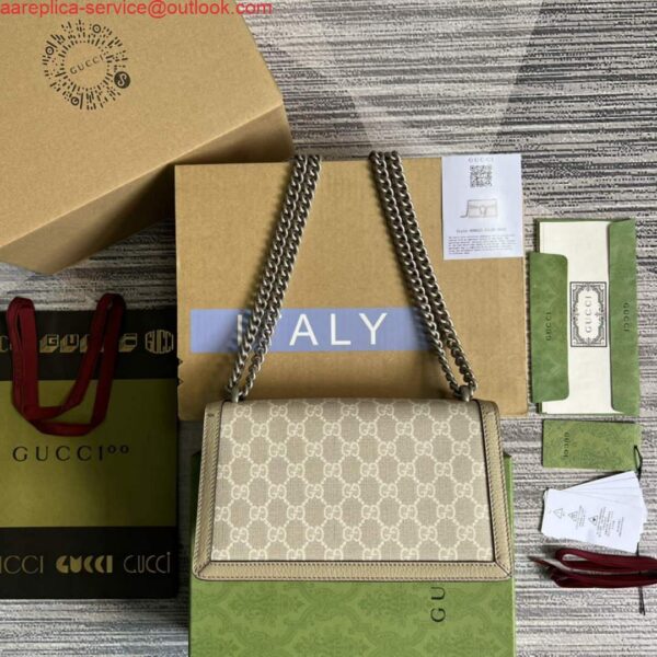 Replica Gucci 499623 Dionysus small GG bag Oatmeal 3