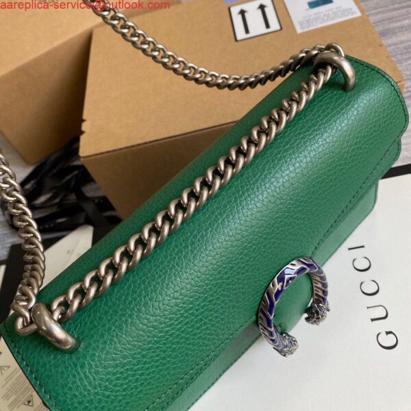 Replica Gucci 499623 Dionysus Small Shoulder Bag Green 4