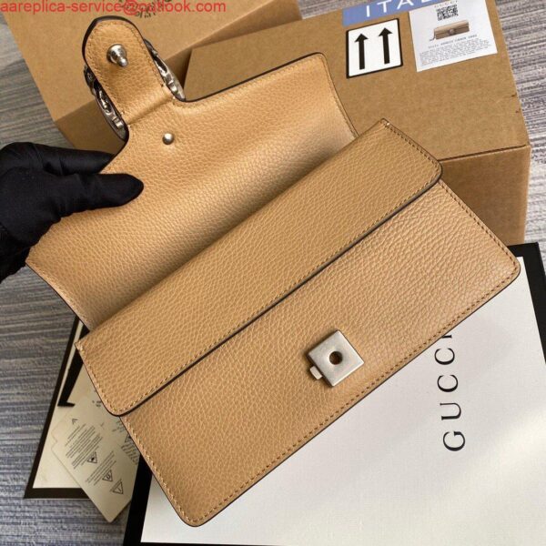 Replica Gucci 499623 Dionysus Small Shoulder Bag Khaki 8