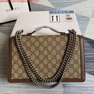 Replica Gucci 621512 Dionysus GG Top Handle Bag Brown