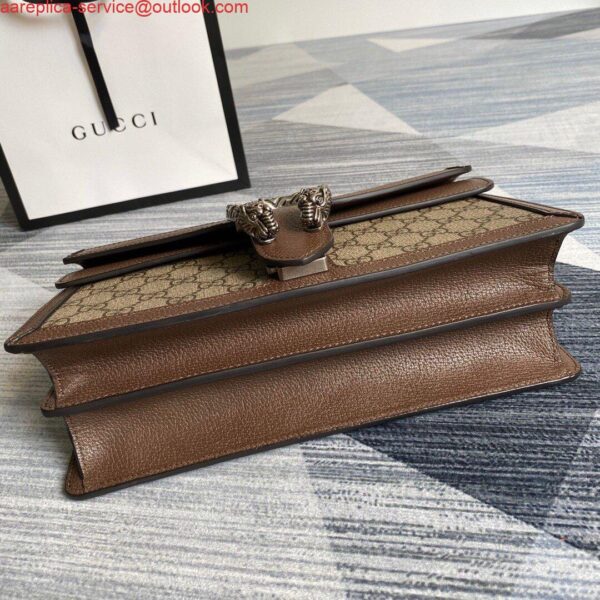 Replica Gucci 621512 Dionysus GG Top Handle Bag Brown 4