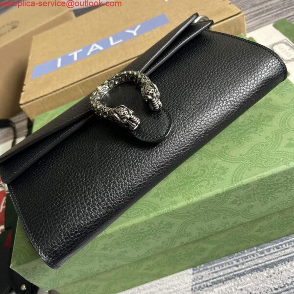 Replica Gucci 731782 Dionysus small shoulder bag Black 6