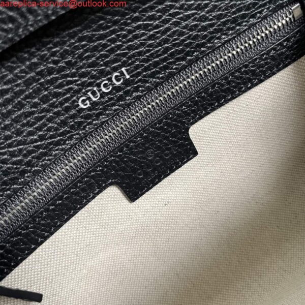 Replica Gucci 731782 Dionysus small shoulder bag Black 10