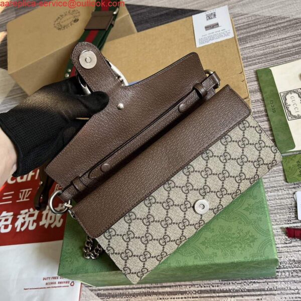 Replica Gucci 731782 Dionysus small shoulder bag Brown 7