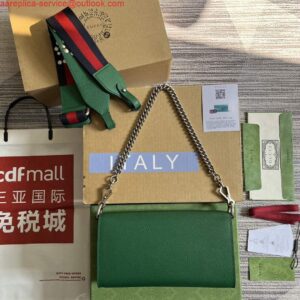 Replica Gucci 731782 Dionysus small shoulder bag Green 2