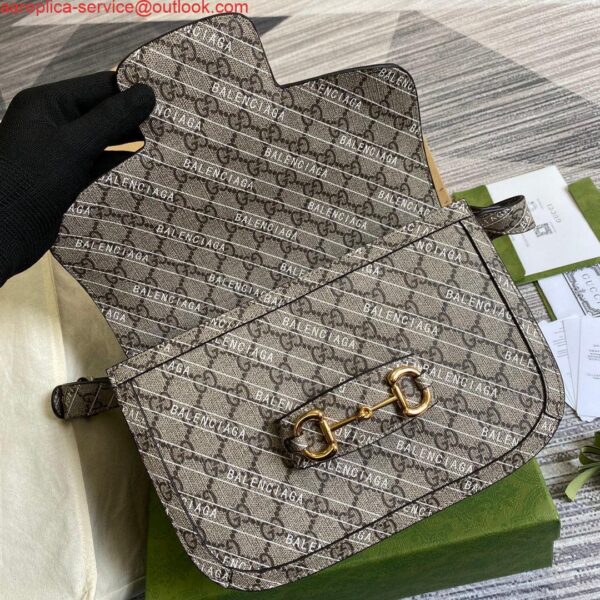 Replica Gucci Horsebit 1955 shoulder bag 602204 Beige 9