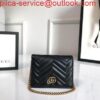 Replica Gucci 598597 GG Marmont mini bag Red