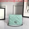 Replica Gucci 625693 GG Marmont Card Case Wallet Pink 2