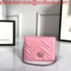 Replica Gucci 625693 GG Marmont Card Case Wallet Red 2