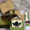 Replica Adidas x Gucci 658574 Horsebit 1955 mini bag Yellow and black leather 2