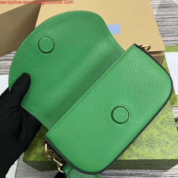 Replica Gucci 727791 Adidas X Gucci Mini Bag Green 8