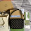 Replica Gucci 602204 Adidas X Gucci Gucci Horsebit 1955 Small Bag Navy& White