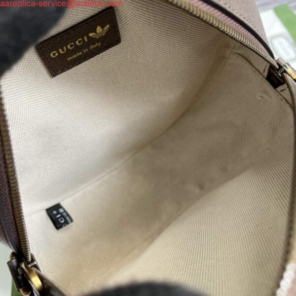 Replica Adidas x Gucci ‎702640 Ophidia small shoulder bag Beige and brown 10