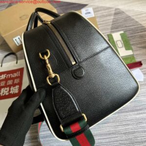 Replica Adidas x Gucci large duffle bag 702422 Black 2