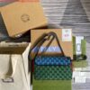 Replica Gucci 443497 GG Marmont Matelassé shoulder Sequin Bag Green