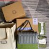 Replica Gucci 443497 GG Marmont Small Shoulder Bag Blue Green