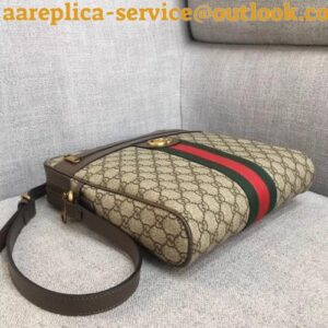 Replica Gucci Men's Ophidia GG Medium Messenger Bag ‎547934 Beige 2018 2