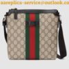 Replica Gucci Web GG Supreme Messenger small Bag 495654 Coffee 2018 2