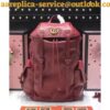 Replica Gucci Red Backpack With Embroidery 2