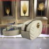 Replica Gucci 476434 GG Marmont Matelassé Leather Belt Bag Red