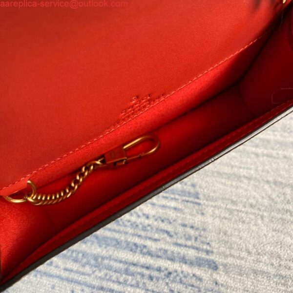 Replica Gucci 481291 GG Supreme mini bag with cherries Red 9