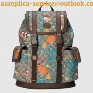 Replica Gucci x Disney Donald Duck Medium Backpack