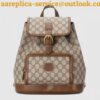 Replica Replica Gucci Interlocking G Backpack In GG Denim Jacquard 2