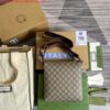 Replica Gucci 682357 GG Black messenger 598103 Black GG Supreme canvas 2