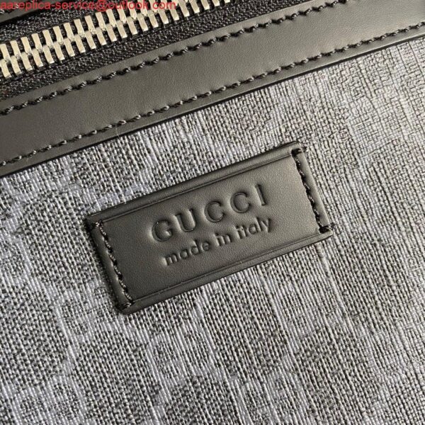 Replica Gucci 682357 GG Black messenger 598103 Black GG Supreme canvas 6