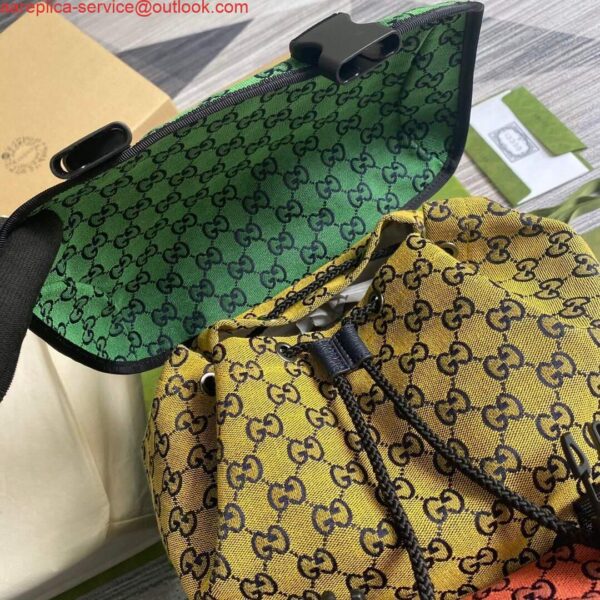 Replica Gucci 658783 GG Multicolour Small Backpack 8