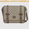 Replica Gucci 760123 GG Messenger Bag Bronw