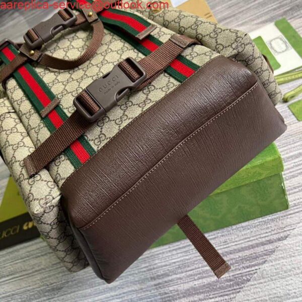 Replica Gucci 690999 Webbing GG Skateboard Backpack 8