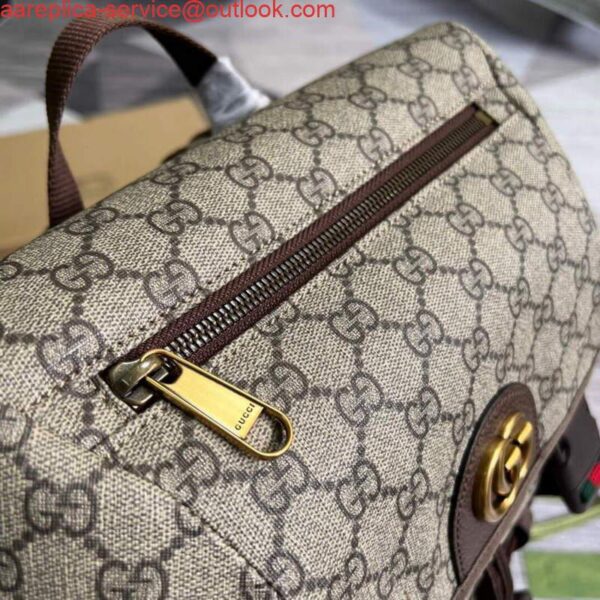 Replica Gucci 690999 Webbing GG Skateboard Backpack 9