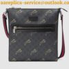 Replica Gucci Black Print Messenger Bag 2