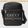 Replica Gucci Black GG Supreme Tigers Messenger Bag