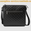 Replica Gucci Black Signature Soft Messenger 2