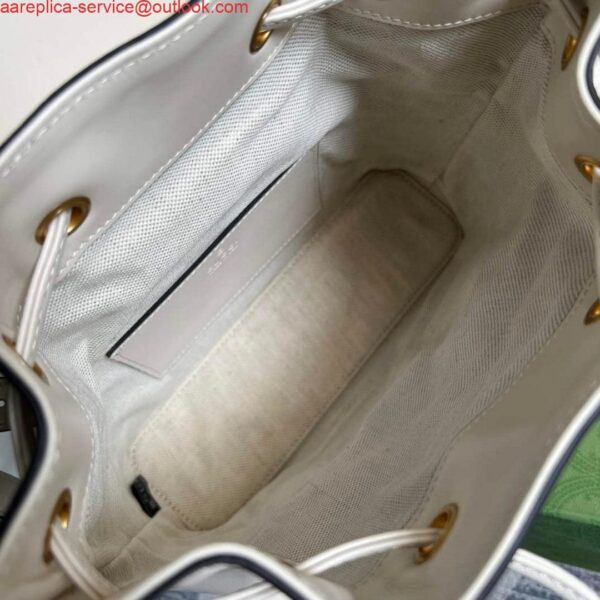 Replica Gucci 702101 Bamboo backpack white 9