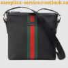 Replica Gucci Black Techno Canvas Messenger Bag