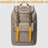 Replica Gucci Beige GG Supreme Small Backpack