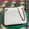 Replica Gucci 453569 GG Marmont Matelassé Shoulder Bag Red