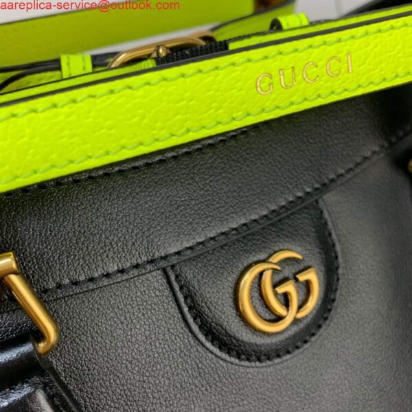 Replica Gucci Diana medium tote bag Gucci 655658 Black 5