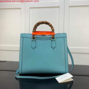 Replica Gucci Diana medium tote bag Gucci 655658 Blue 2