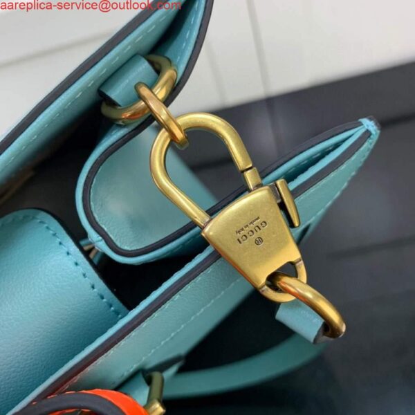 Replica Gucci Diana medium tote bag Gucci 655658 Blue 7