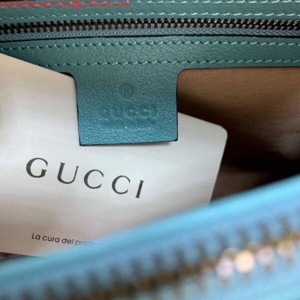 Replica Gucci Diana medium tote bag Gucci 655658 Blue 10