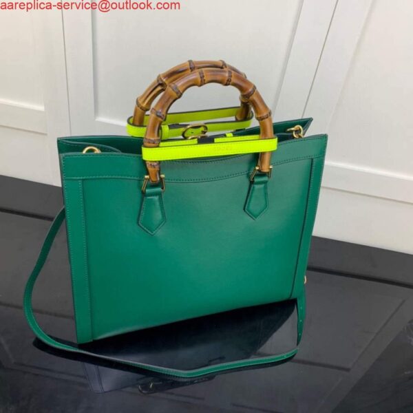 Replica Gucci Diana medium tote bag Gucci 655658 Green 4