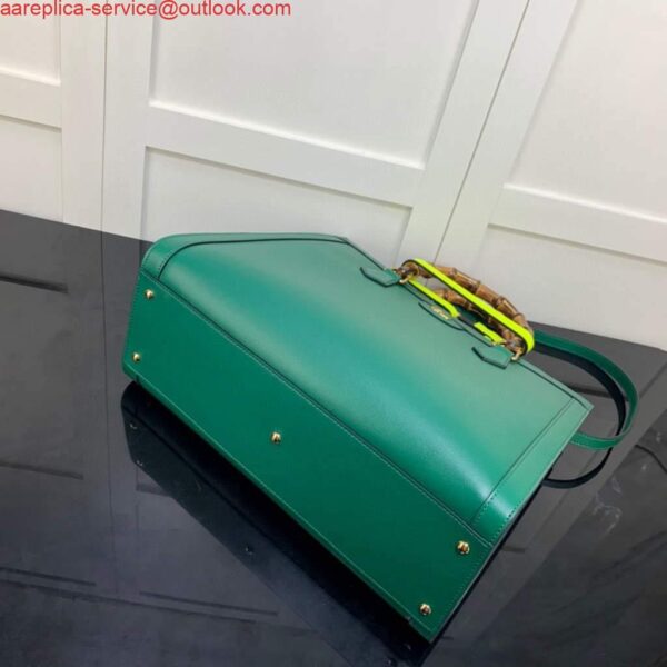 Replica Gucci Diana medium tote bag Gucci 655658 Green 8